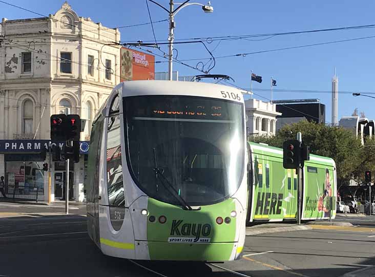 Yarra Trams Citadis 5106 Kayo